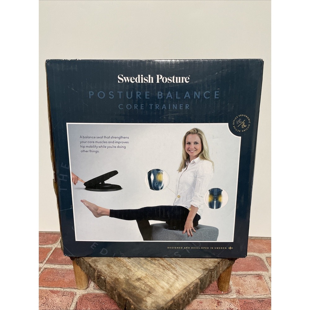 Swedish Posture Balance Core Trainer Strengthens Core Muscles Hip Mobility New